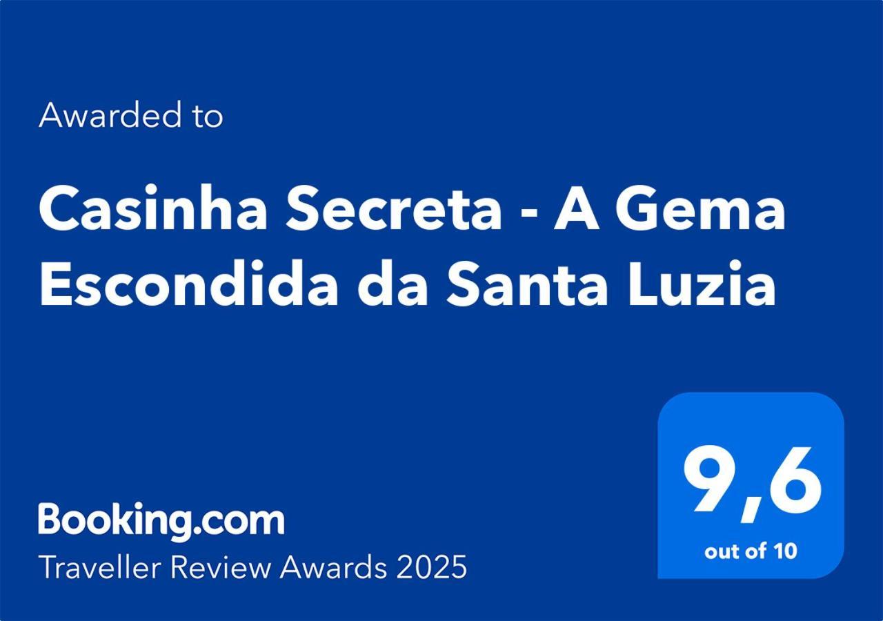 Casinha Secreta - A Gema Escondida Da Santa Luzia Appartement Santa Luzia  Buitenkant foto